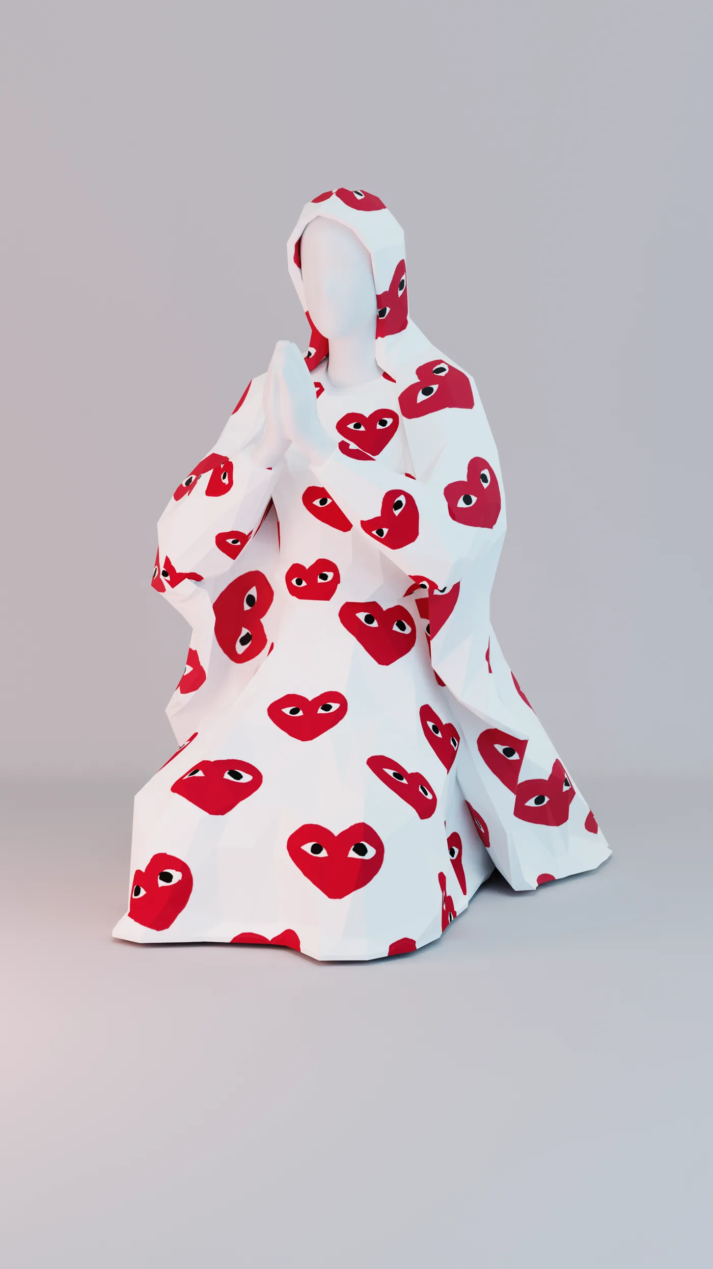 CDG, art toy de la Virgen María