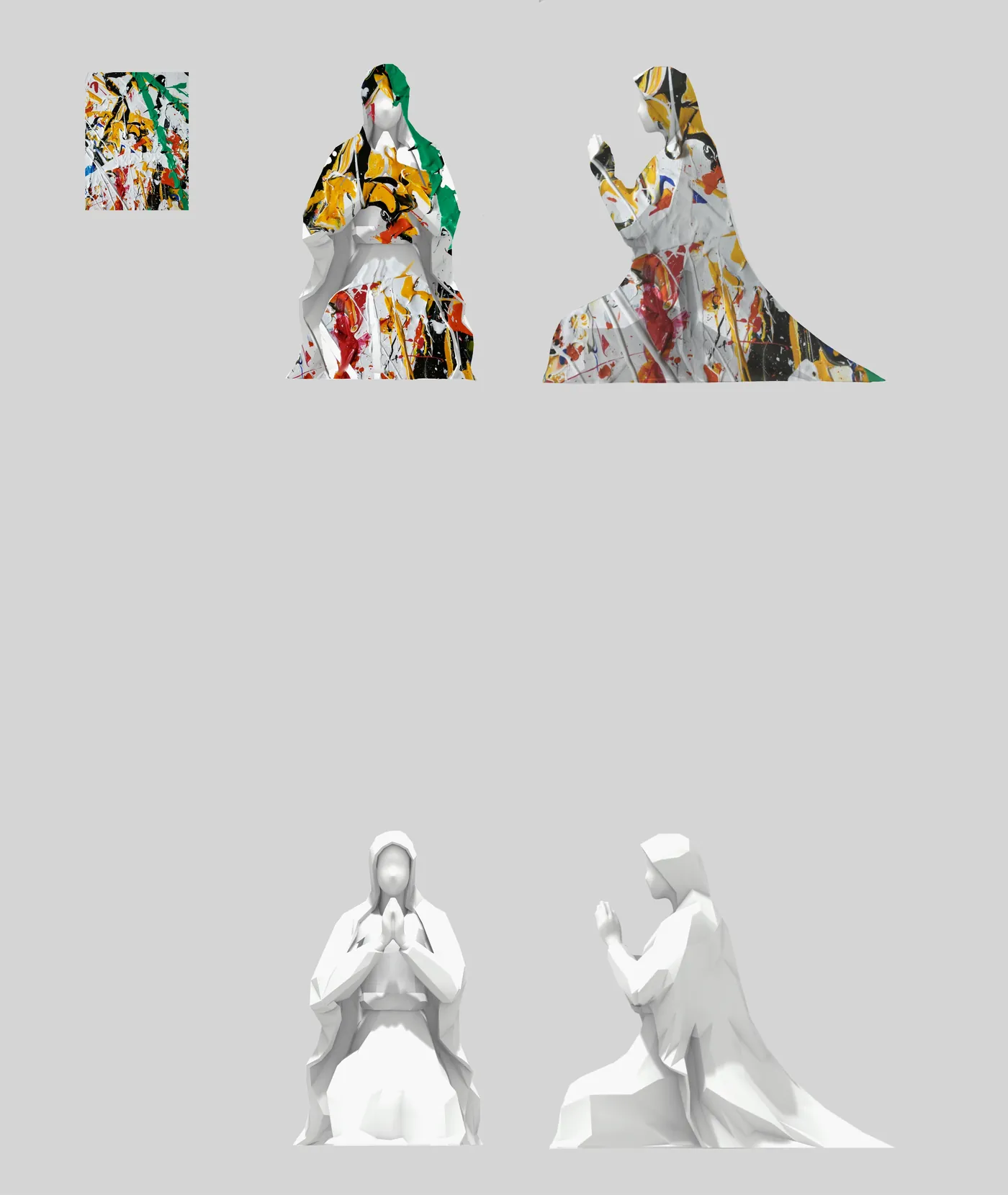 Pruebas con texturas y color